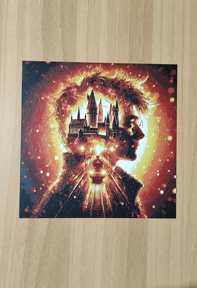 Spezielles Design, Harry Potter-Gesicht, dekorative Figur, Sammlerstück