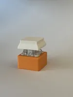 Square Mini Clicker, Example Plate and Bases