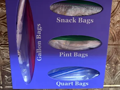 Ziploc Storage Bag Version 2