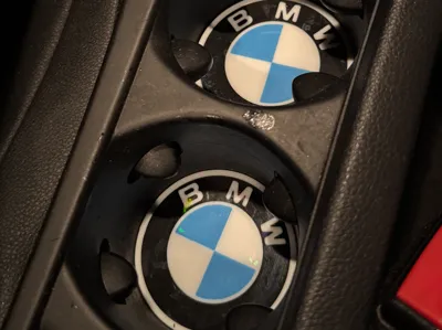 BMW cup holder insert