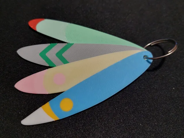 Fictional Feather Trinkets / Earrings