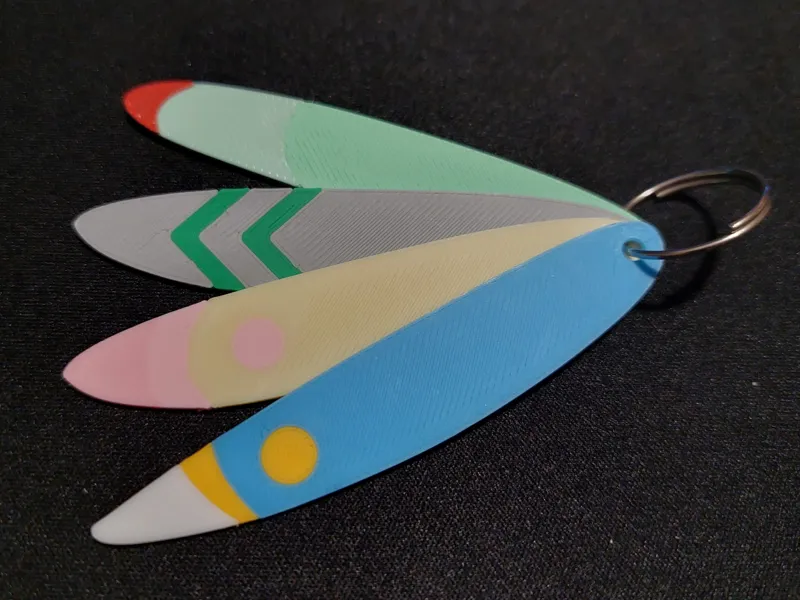 Fictional Feather Trinkets / Earrings
