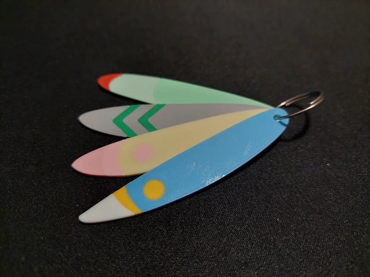 Fictional Feather Trinkets / Earrings view 2