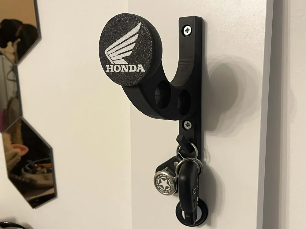 Helmet holder, keys, jacket - Free 3D Print Model - MakerWorld