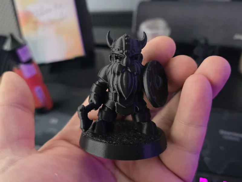 Zwerg Krieger Spielfigur
