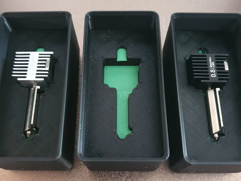 Bambu Lab A1 Gridfinity Nozzle Holder