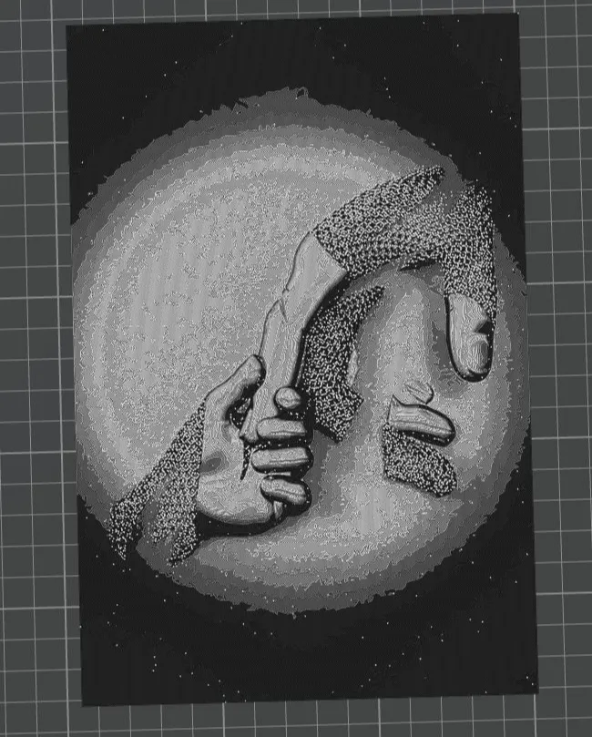 Hand in hand Hueforge