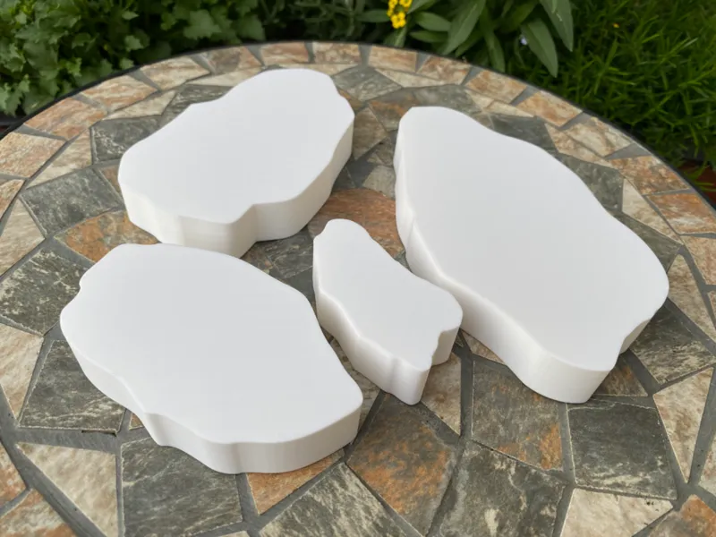 Ice floes, maybe for sensory play