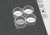 0.28mm layer, 2 walls, 15% infill --- 4 x 30mm