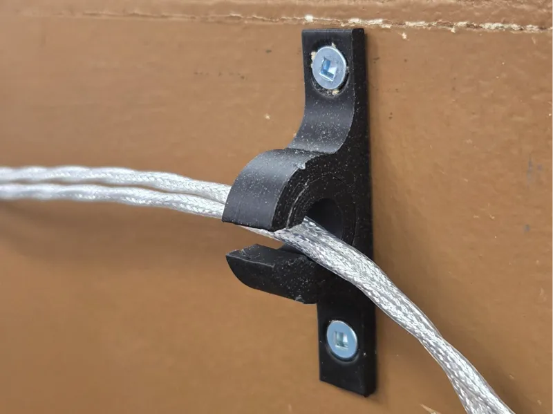 Screw Mount Locking Cable Guide