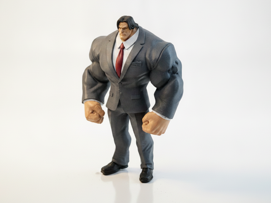Buff John Wick Action Figure Collectible