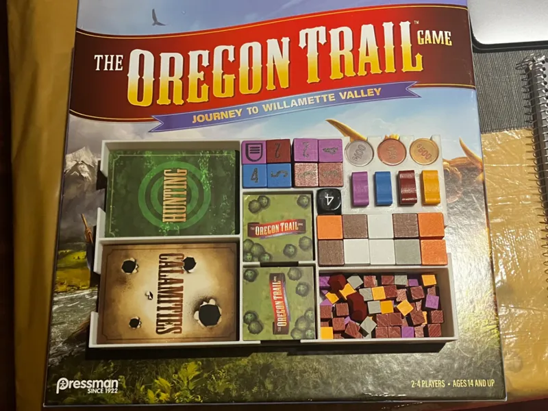 Oregon Trail Board Game Organizer