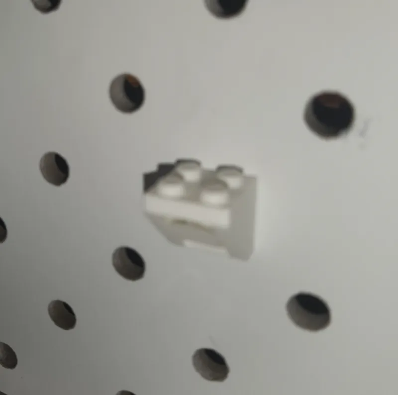 Minifig Kmart Pegboard stand