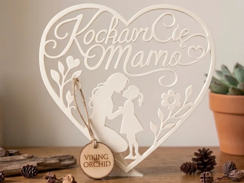 Kocham Cię Mamo - wspaniała serce. 