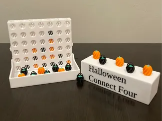 Halloween Connect Four Pass Through Edition