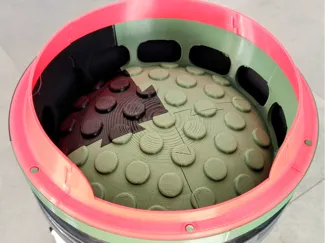 Polishing pad washer