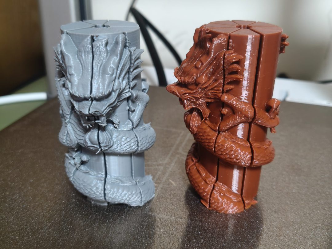[一體成形]滑動龍柱print-in-place fidget 