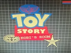 toy story wall art