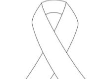 Whit ribbon