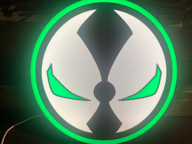 Spawn Logo Light Box