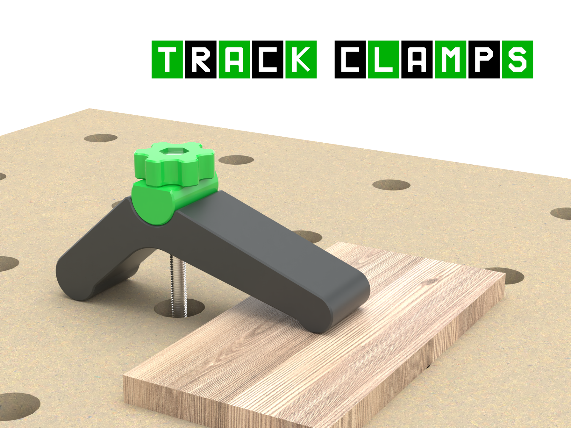 Track clamps