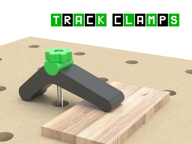 Track clamps
