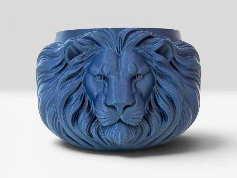 Vaso Leone realistico