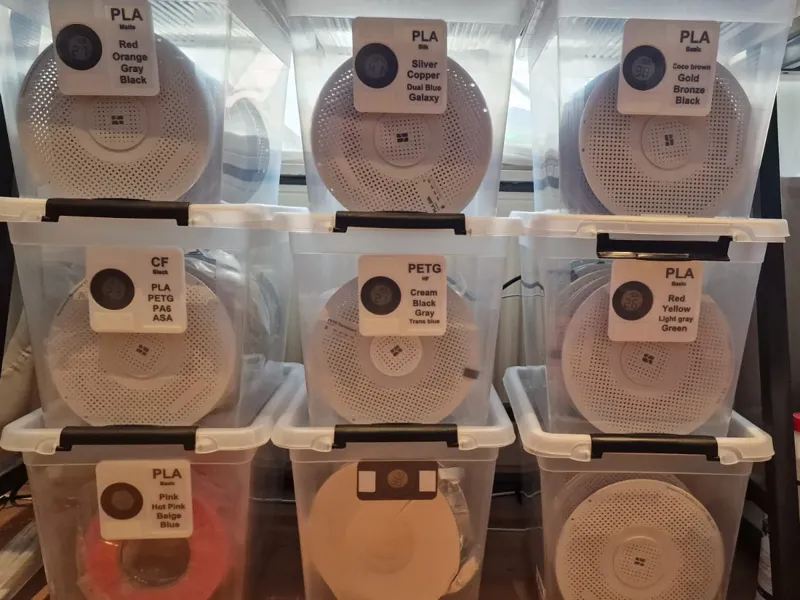Hygrometer Box mount +name plates