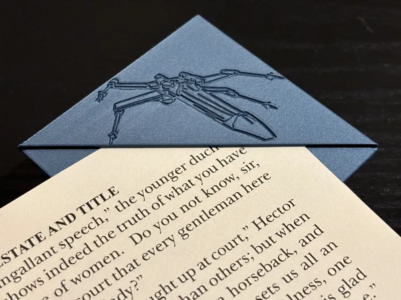Corner Bookmark (X-Wing)