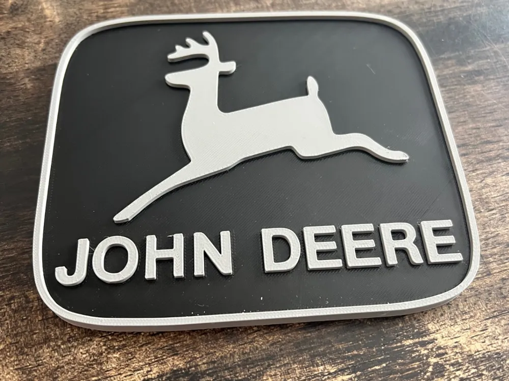 John Deere Emblem by Christian MakerWorld