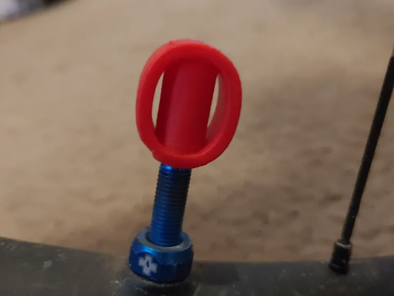 Letter O Valve Cap