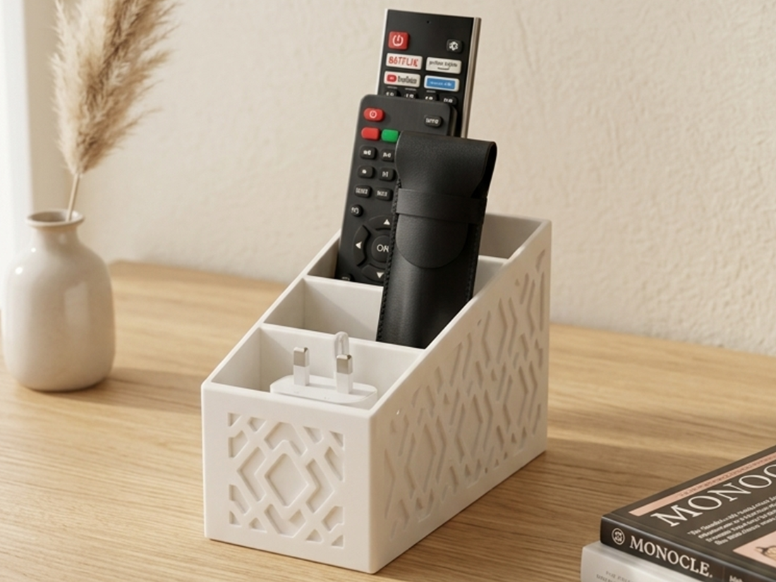 Decorative Remote Control Organizer 