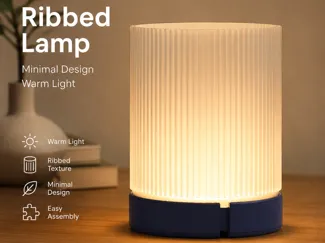 Voluta Ribbed Lamp 34g
