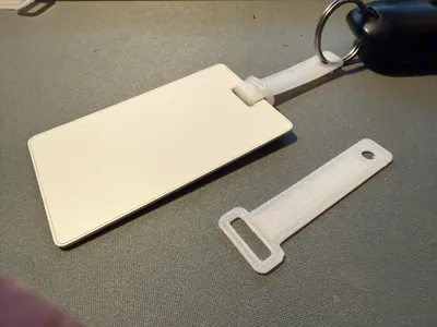 TPU key card strap simple