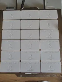 Full plate 18 banknotes - 0.16mm layer, 2 walls, 15% infill