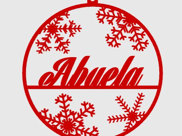 Ornament named Abuela