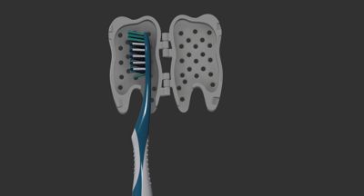 ToothBrush Travel Case - Print in Place