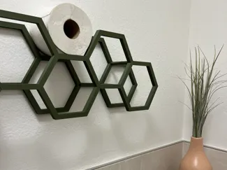 Toilettenpapierhalter für die Wand oder Stand