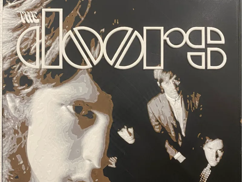THE DOORS - The Doors Album Cover Art (3 Colors)