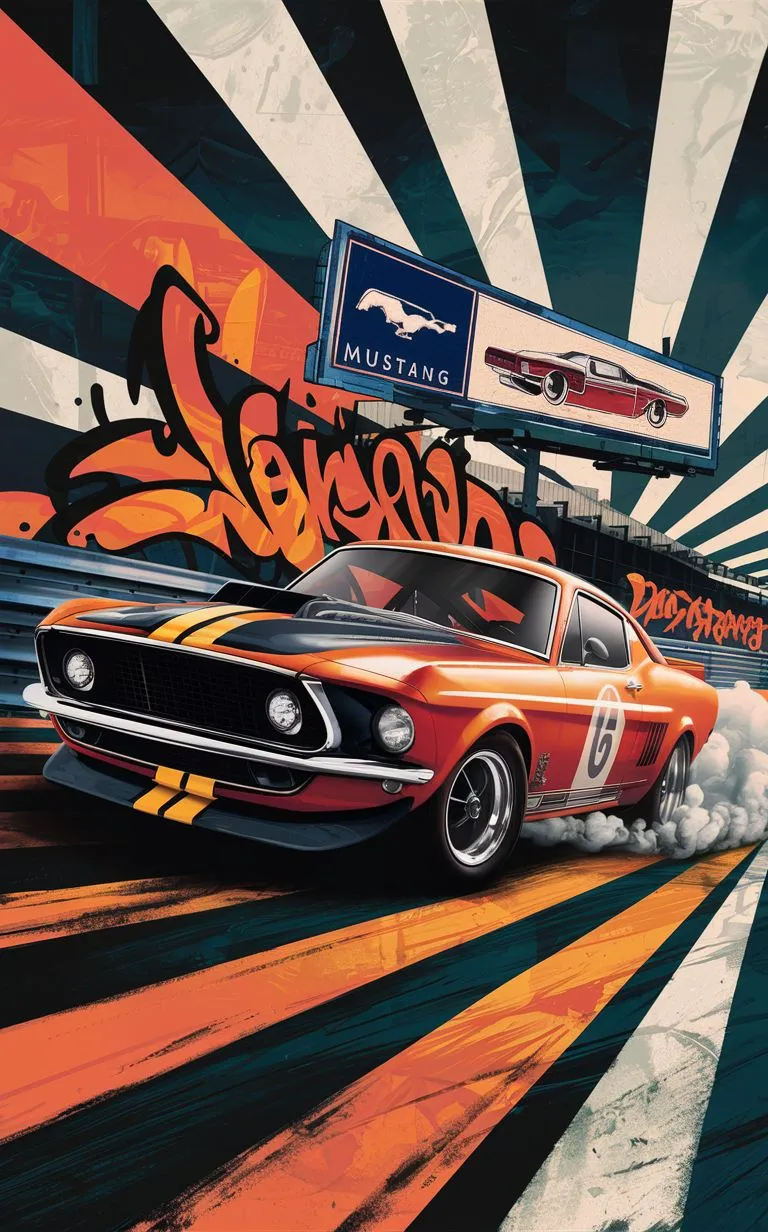 Mustang - HueForge