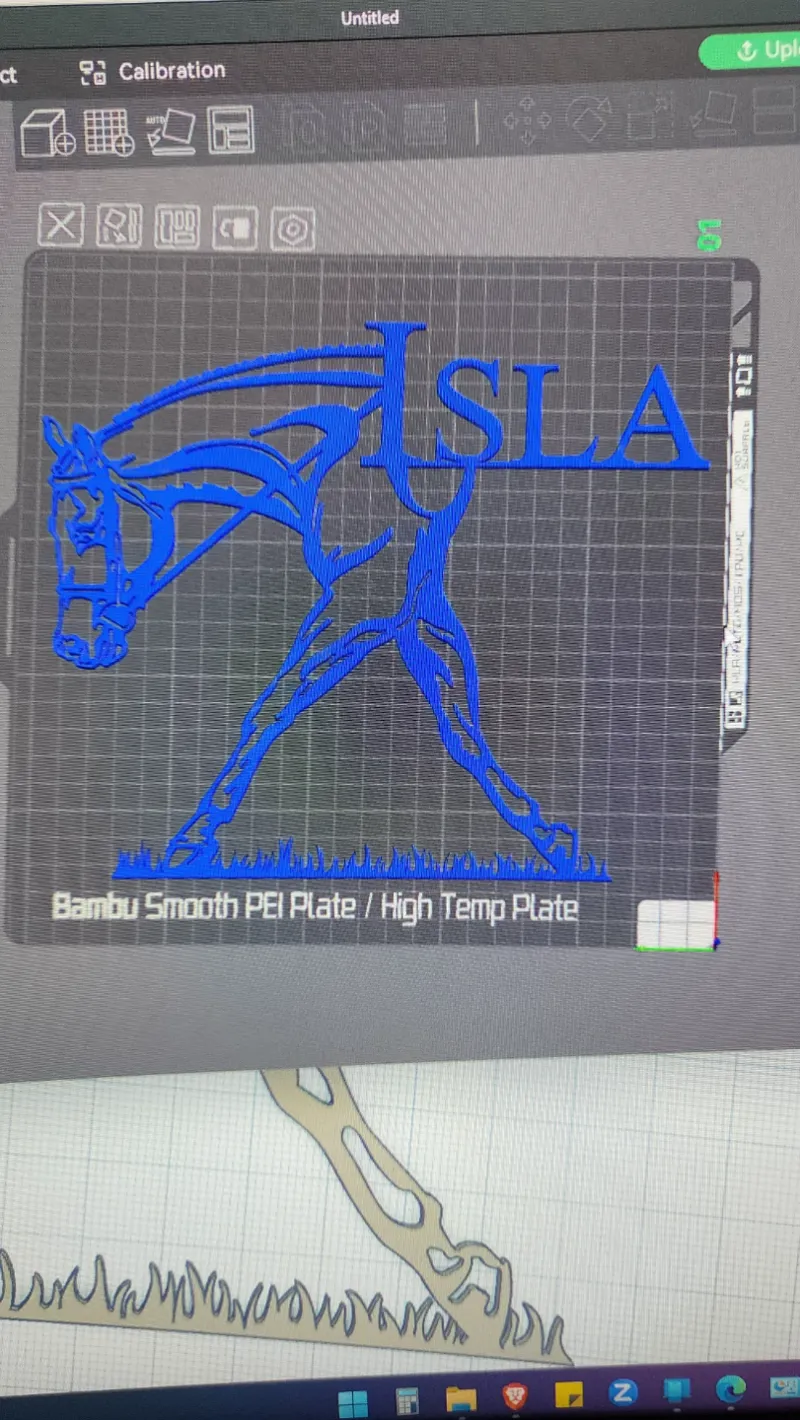 Horse and name Isla