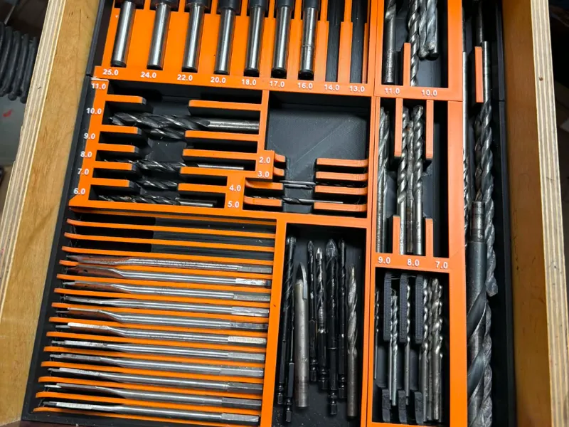 Drill organizer