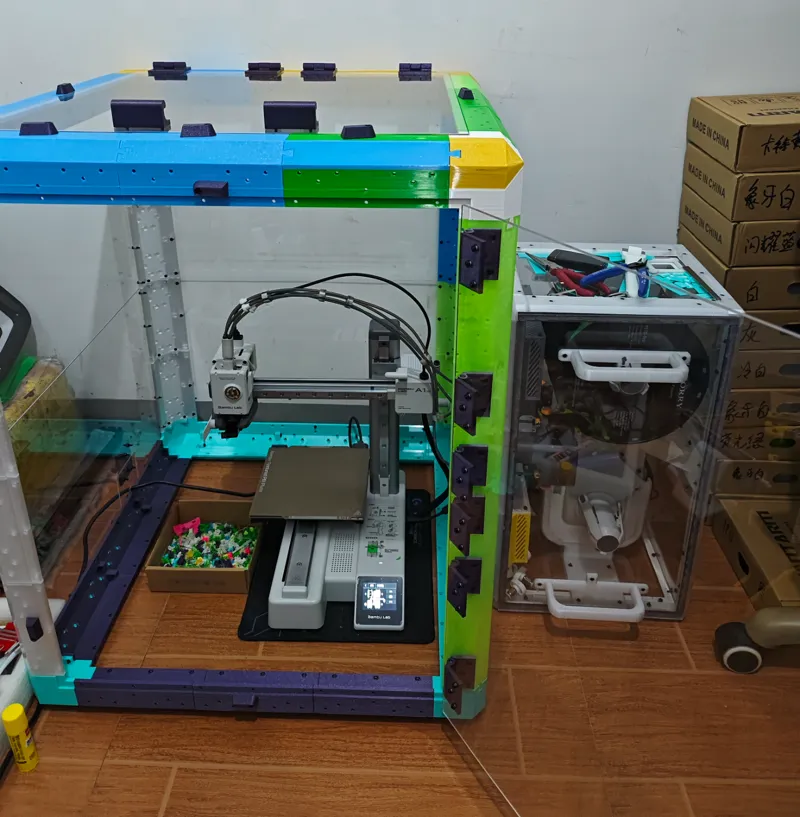 A1/A1 mini封箱，模块化封箱_A1 mini可打印