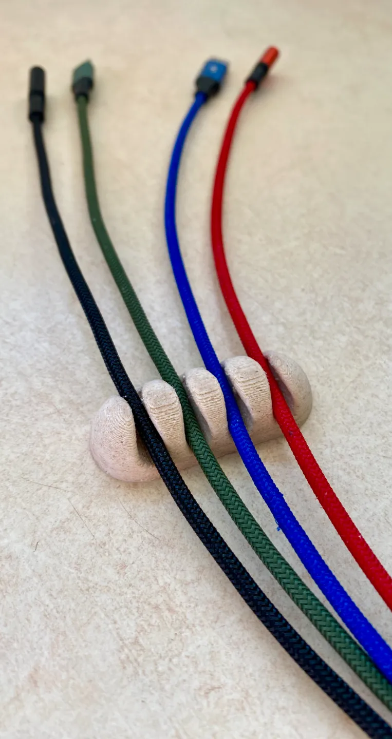 Cable holders view 2