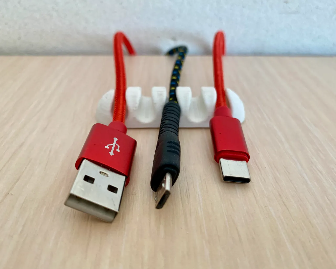 Cable holders view 3