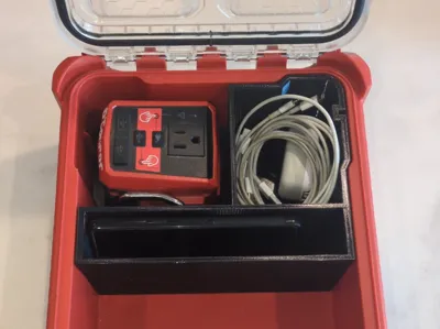 Packout Simplified Topoff Charger/Storage Box