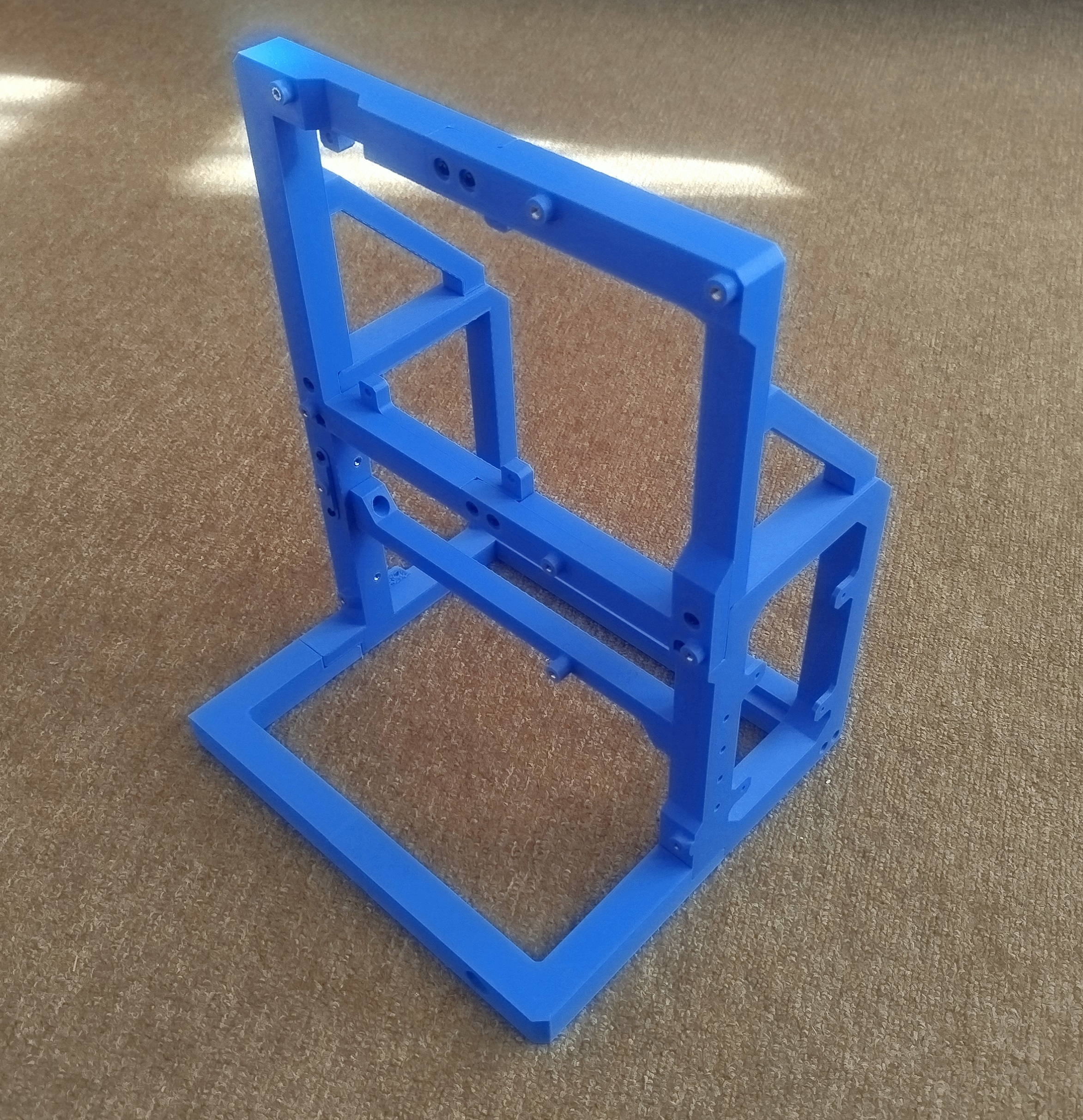 Miniatura 4 do modelo 3D Open Frame PC Case ATX