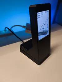 Riser for the Bongo Cat Standard Profile (2.4 Display)
