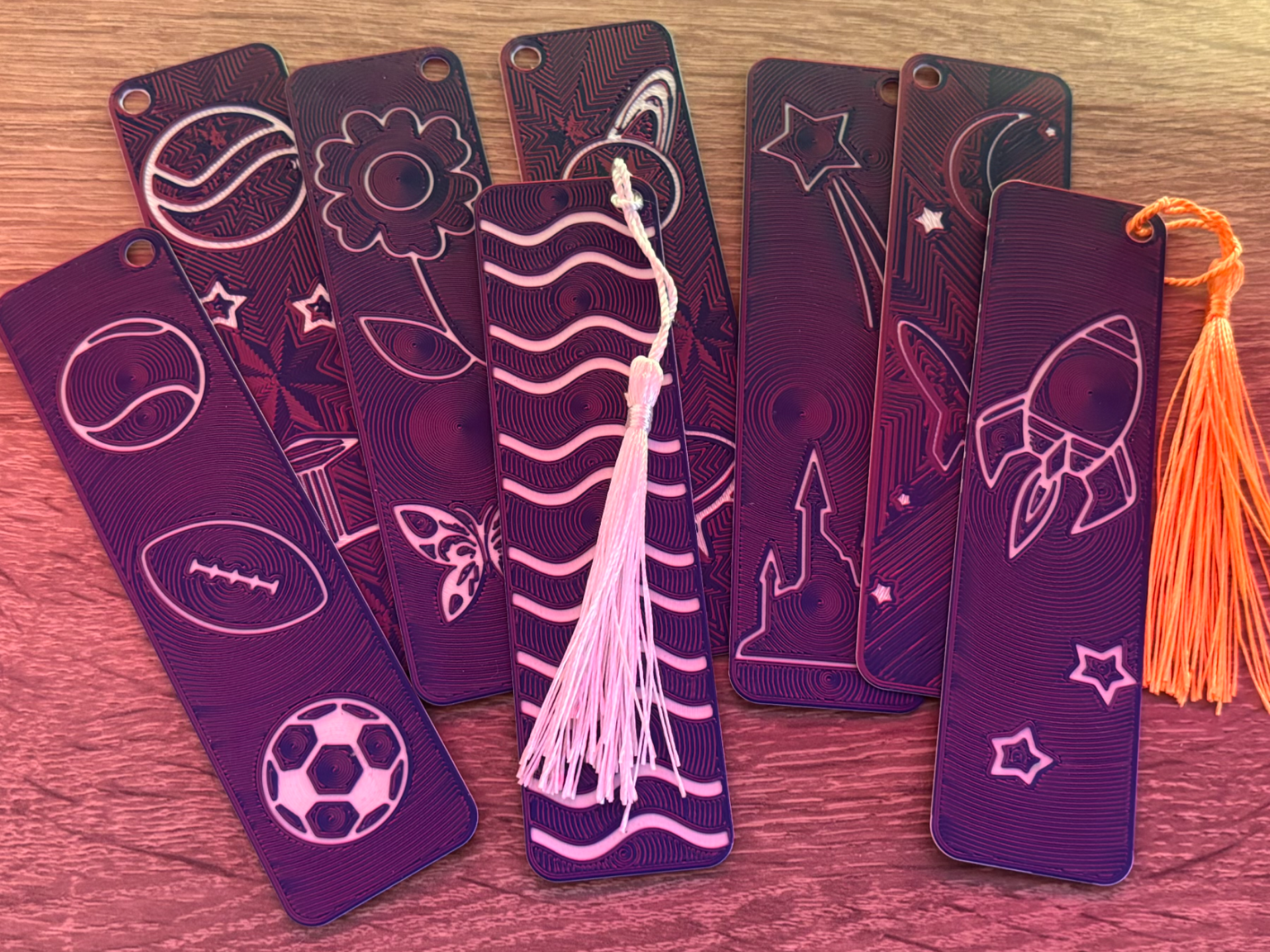 Bookmark Set (No AMS) Free Commercial Use