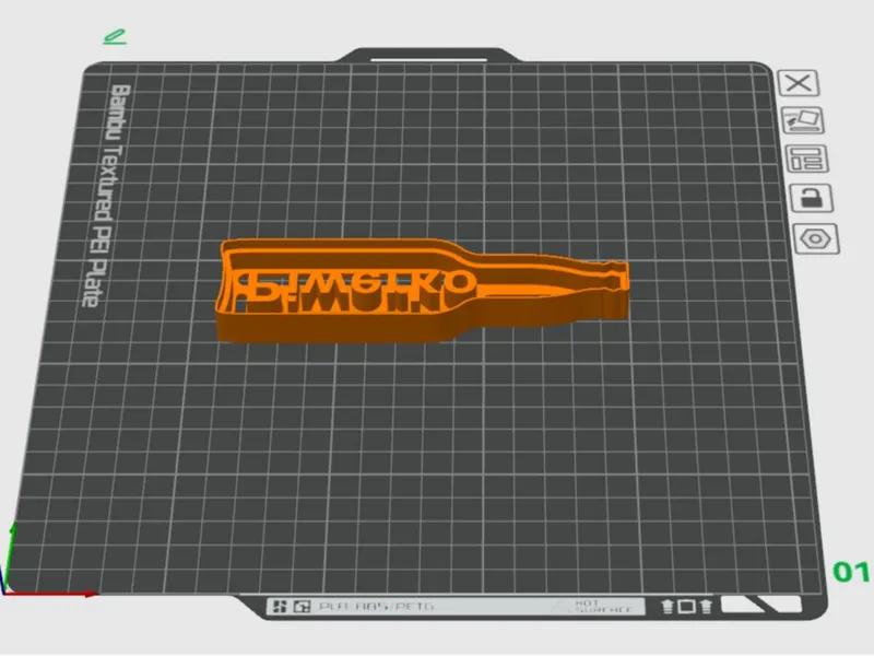Cookie cutter - Bottle Piwerko